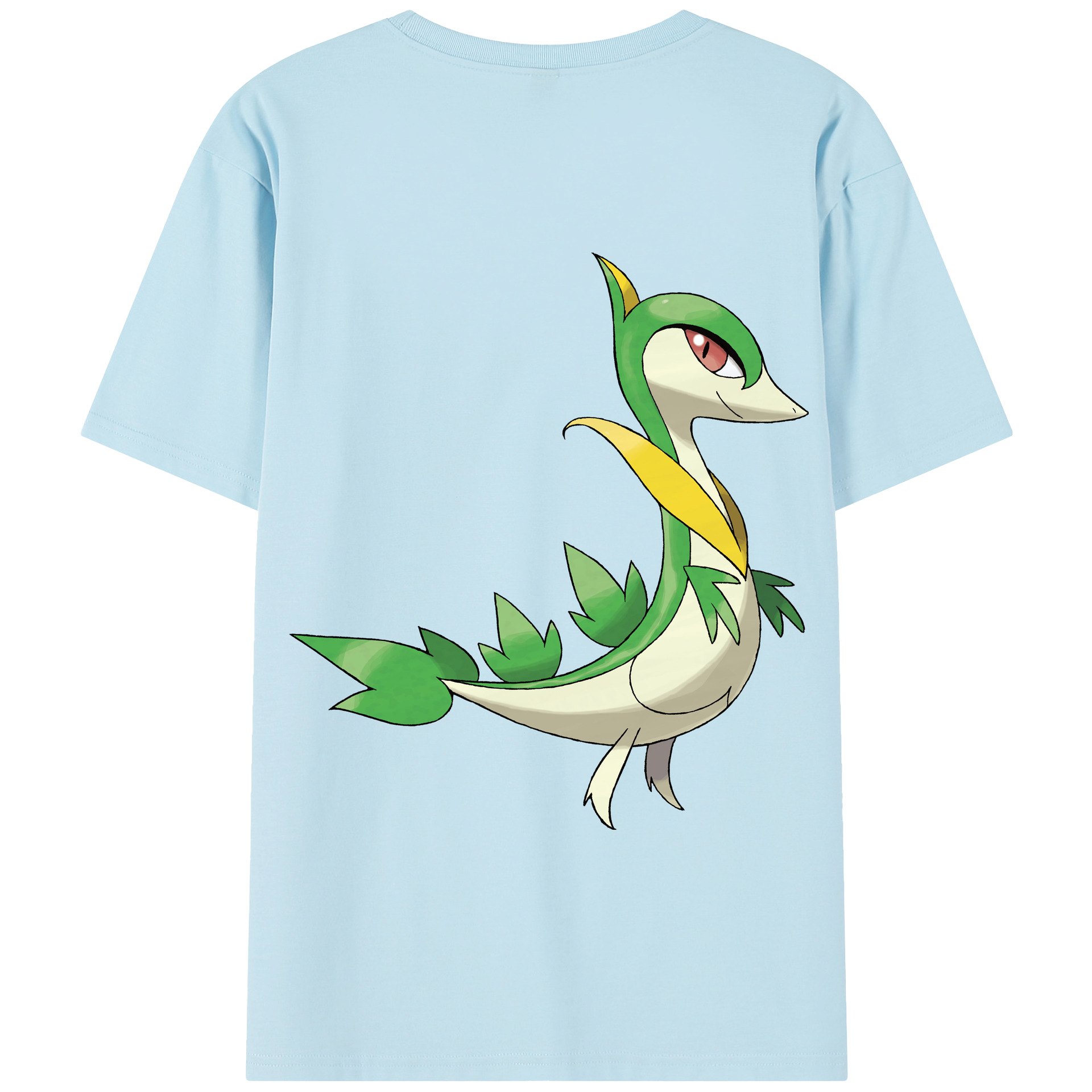 （画像用） ポケットモンスター Pokémon 綿100％半袖Tシャツ（背面プリント）